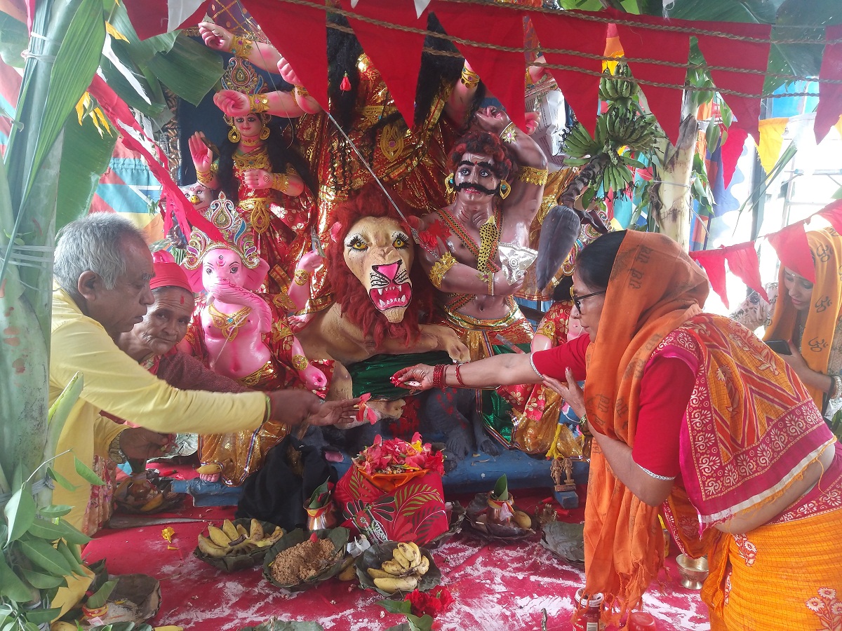 नवरात्रको छैठौं दिन : कात्यायनीे देवीको पूजा आराधना